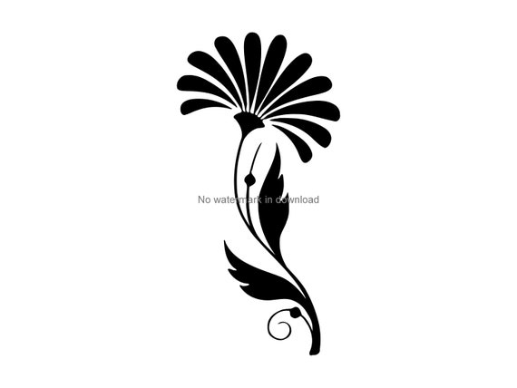 Download Free Daisy Flower Svg Clipart Daisy Svg Cut Files Daisy Cutting Etsy SVG Cut Files