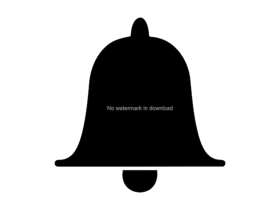 Bell Clip Art Black And White