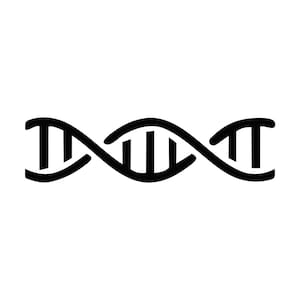 Fichier de coupe ADN SVG : Silhouette, Cricut, conception de t-shirt (téléchargement numérique)
