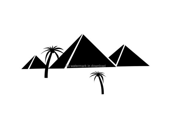 Pyramid Svg Clipart Egypt Png Egypt Clipart Svg Egypt Svg | Etsy Canada