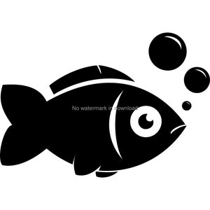 Fish Clipart Image, Fish Svg Clip Art, Fish Cut Files For Cutting, Fish Svg Cutting File, Fish Svg Png Dxf, Fish Download