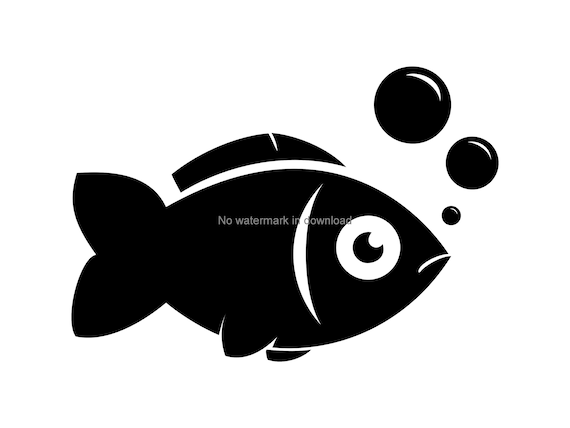 Download Fish Clipart Image Fish Svg Clip Art Fish Cut Files For Etsy