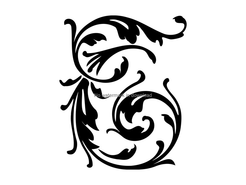 Download Clip Art Svg Monogram Letter T Swirl T Monogram Svg Font Cricut Script Font Svg Fancy T Monogram Vine Monogram Letter T Art Collectibles