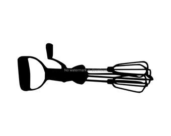 Egg Beater Svg Clipart, Egg Beater Cut Files for Cutting, Egg Beater Svg  Cutting Files, Egg Beater Digital Cut File - Etsy Israel