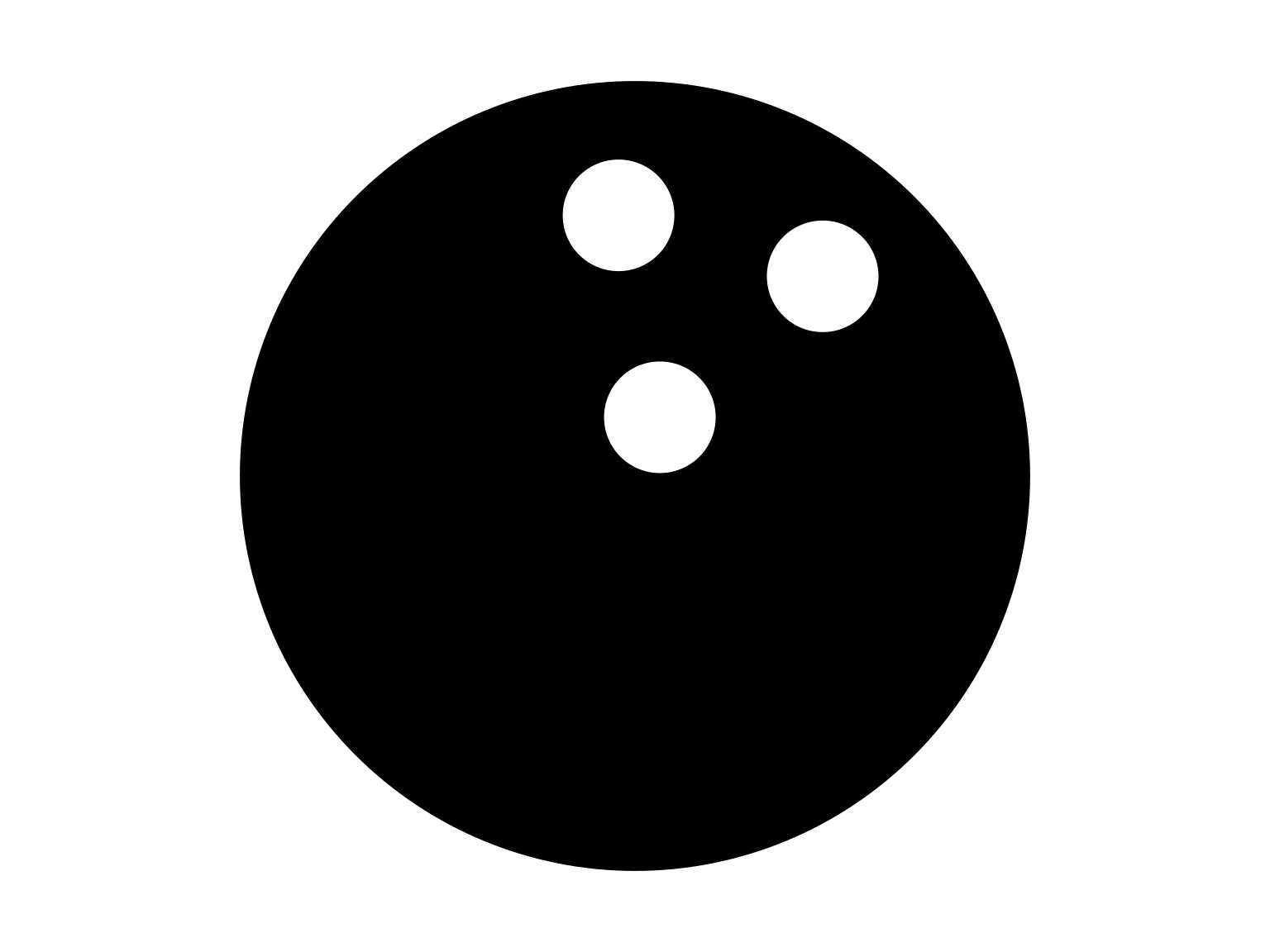 White Bowling Ball Clip Art