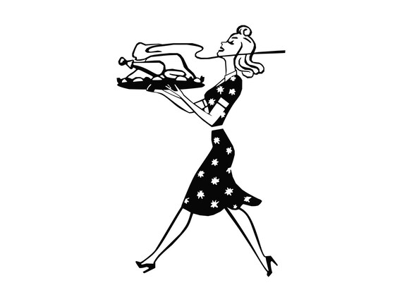 Download Thanksgiving Svg Retro Lady Svg Silhouette Vintage Lady Svg Etsy Yellowimages Mockups