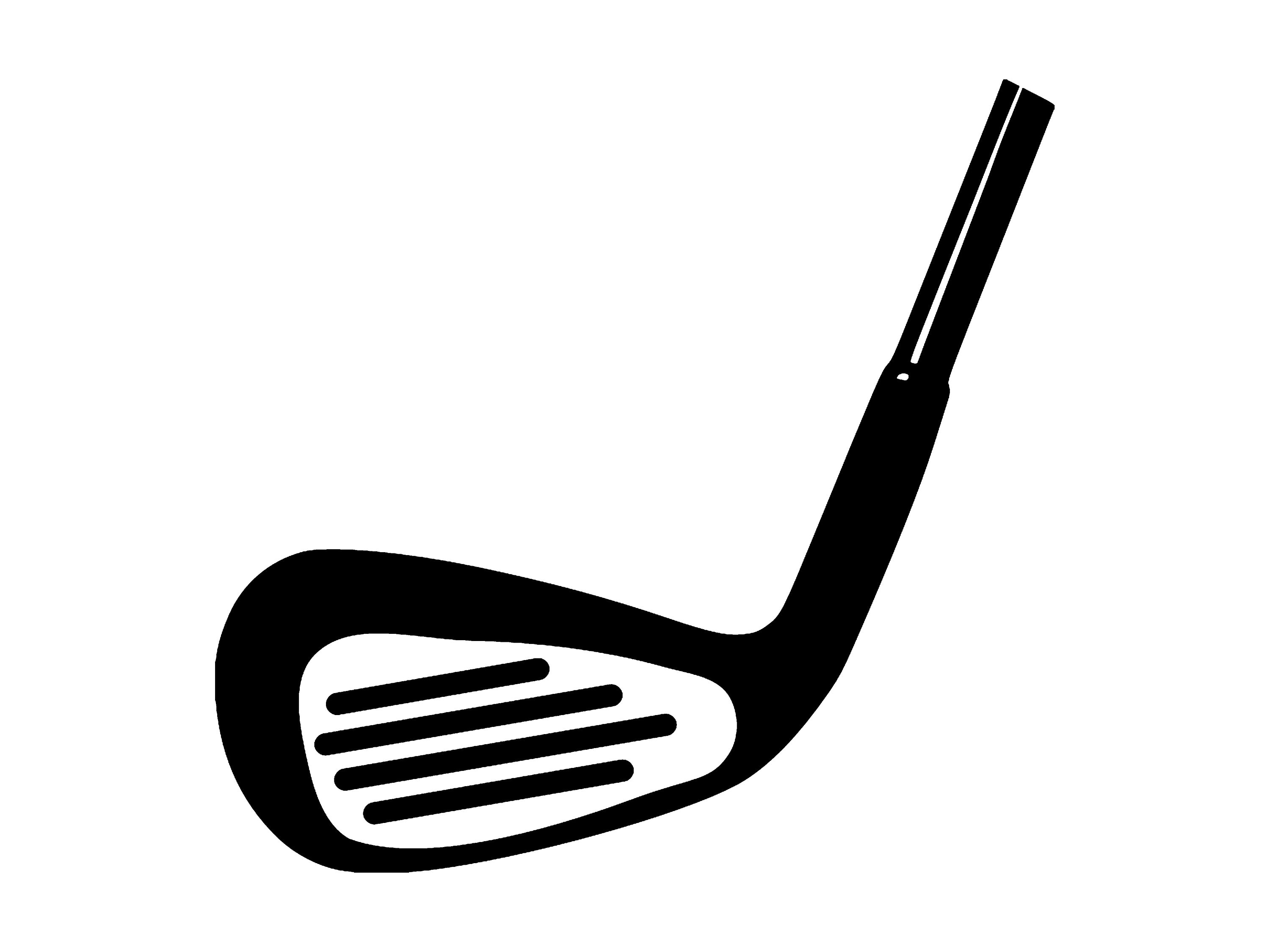 clip art golf clubs