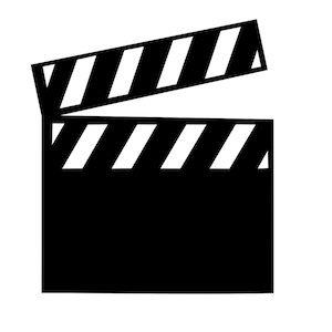 Movie Clapper Board SVG: Cinema Film Cut File (Digital Download)