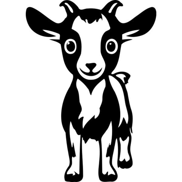 Baby Goat Clip Art Printable Clipart Clip Art Baby Goat Picture Png Clipart Image Printable Image Clipart Svg Commercial Use