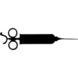 Syringe Svg Nurses Syringe Svg Vintage Syringe Clipart Medical Clip Art Vector Silhouette Cameo Cut File Hospital Syringe Dxf Png Doctor