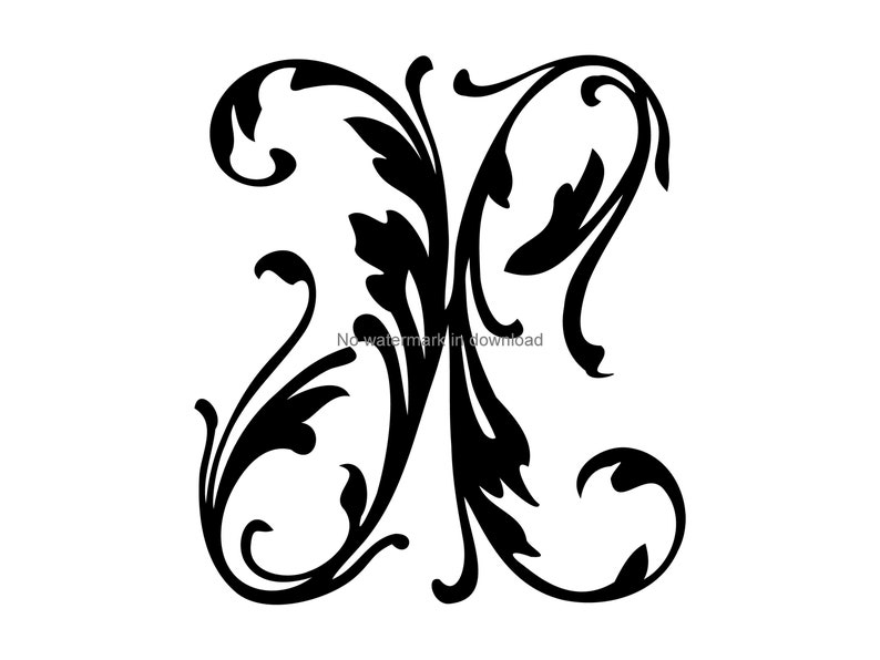 Download Script Font Svg Vine Letter X Svg Svg Monogram Font Single Letter X Svg X Monogram File X Monogram Svg Clip Art Art Collectibles Drink Intune Com
