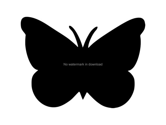 Cute Butterfly Svg Cutting File Butterfly Clipart Butterfly Etsy