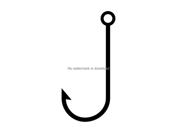 Art Collectibles Clip Art Digital Cut File Fish Hook Png Design Iron On Svg Fish Hook Dxf Cut Files Fish Hook Svg Fish Hook Fish Hook Clip Art Image