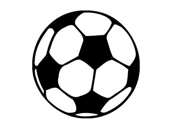 Fussball Ball Svg Fussball Mom Svg Ball Sport Clipart Png Vektor Etsy