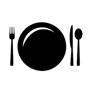 Kitchen Utensils Clipart: Restaurant SVG, Dishes PNG (Digital Download)