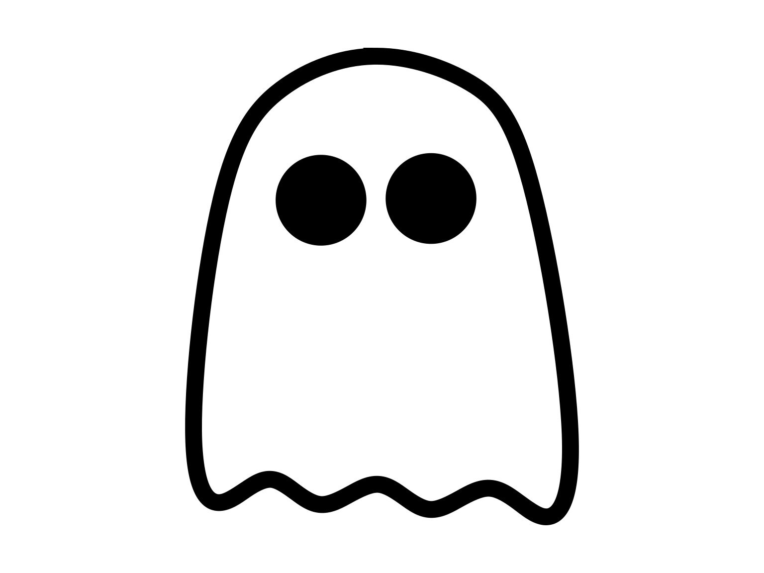 Blank Ghost Cut-outs