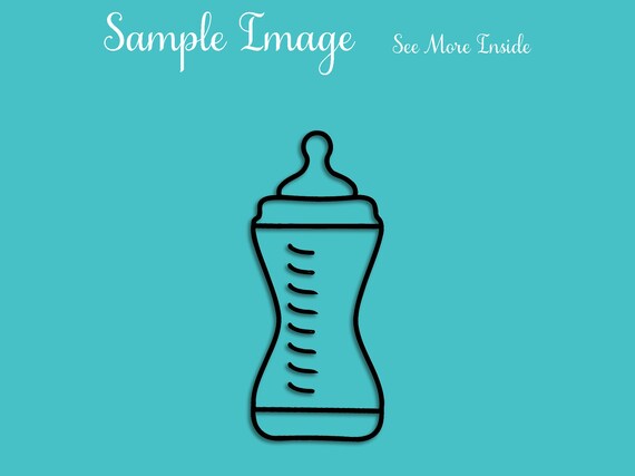Download Baby Bottle Svg Vector Baby Bottle Files For Silhouette Baby Etsy