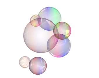 30 Transparent Bubbles PNG Unique Bubbles for Creating 