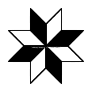 Star SVG Bundle: Laser Cut Vector Clipart (Digital Download)