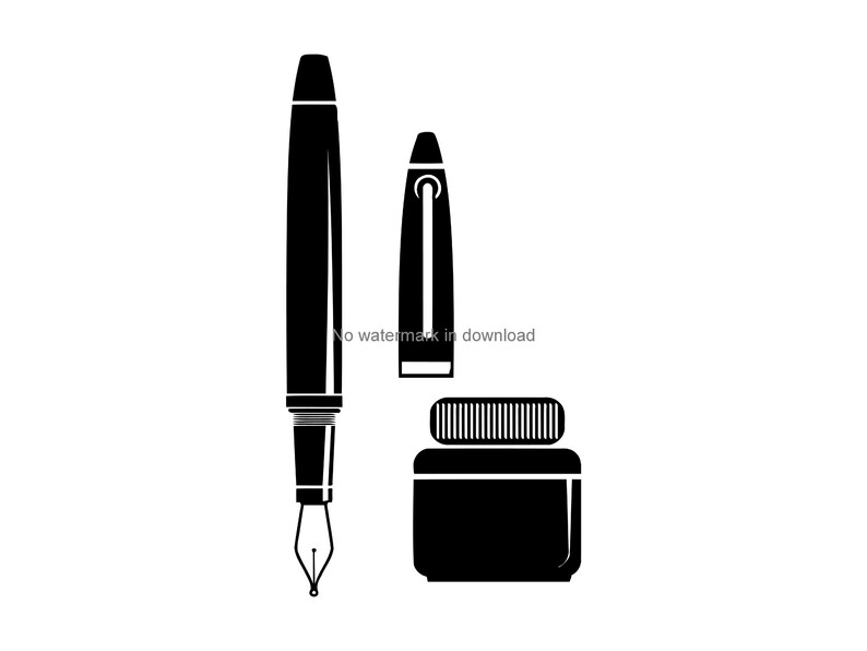 Download Clip Art Ink Pen Silhouette Files Ink Pen Svg Ink Pen Vector Ink Pen Cutting Clipart Ink Pen Svg Vector Ink Pen Svg Files Ink Pen Dxf Cut File Art Collectibles