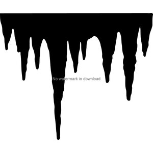 Ice Clip Art, Snow Cut Files For Cutting, Frozen Ice Silhouette Svg, Ice Digital Clip Art, Ice Dxf, Ice Dxf File