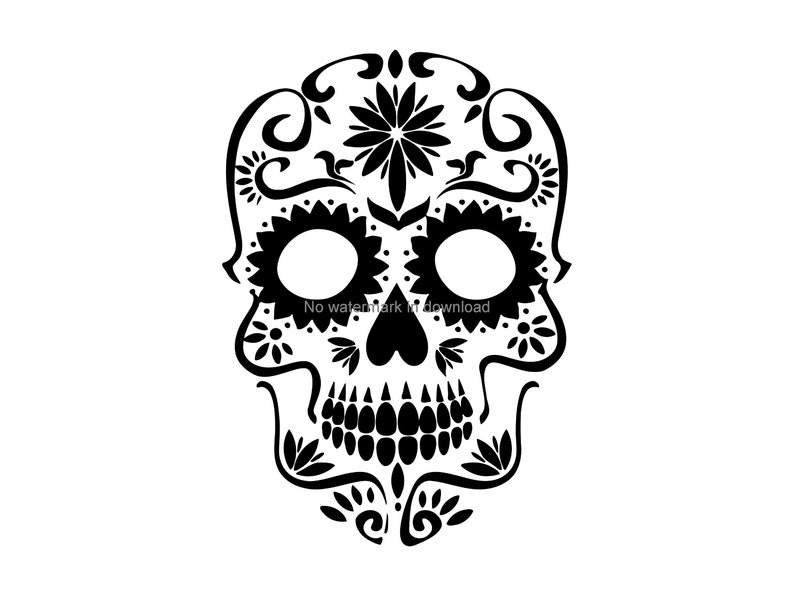 Download Sugar Skull Svg Sugar Skull Vector Svg Sugar Skull Image ...