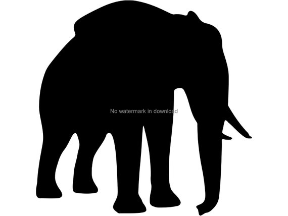 Download Elephant Svg Design Png Elephant Clipart Elephant Vinyl Cut Etsy