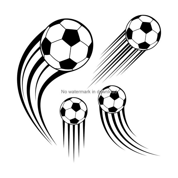 Soccer Balls Silhouette Svg, Soccer Balls Cut Files For Cutting, Soccer Balls Printable Images, Soccer Balls Svg Clipart