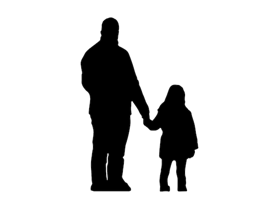 Download Father And Daughter Svg Dxf Png Eps Father And Daughter Etsy