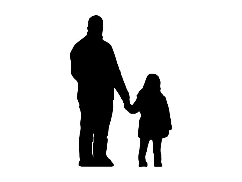 Download Father And Daughter Svg Dxf Png Eps Father And Daughter | Etsy