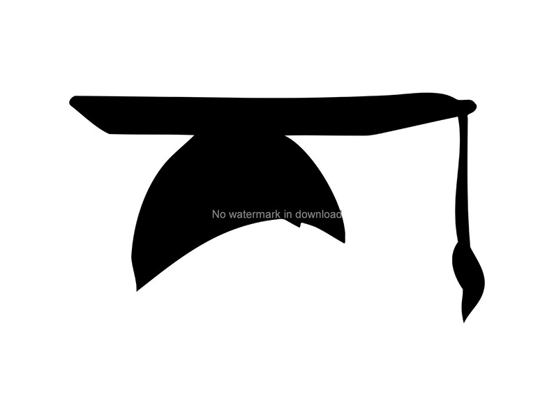 Download Art Collectibles Clip Art Graduation Cap Files For Silhouette Graduation Cap Dxf Clipart Graduation Cap Cricut Cut File Graduation Cap Clipart