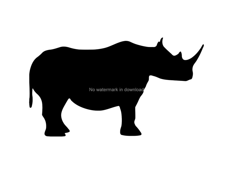 Download Art Collectibles Clip Art Rhino Svg Cut File Rhinoceros Vector Image Rhino Svg Rhinoceros Cutting File Rhinoceros Silhouette Clipart Scrapbooking Clip Art Svg Dxf Png
