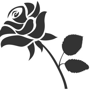 バラ SVG バラ クリップアート バラ クリップアート バラ シルエット バラ SVG カット ファイル バラ ベクター バラ クリップアート DXF png