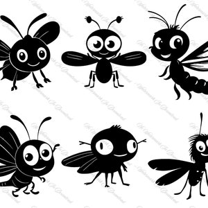Firefly Clipart Image Digital, Firefly Digital Clipart, Firefly Icon, SVG, PNG