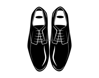 Mens Shoes SVG: Clip Art, Cutting Files (Digital Download)