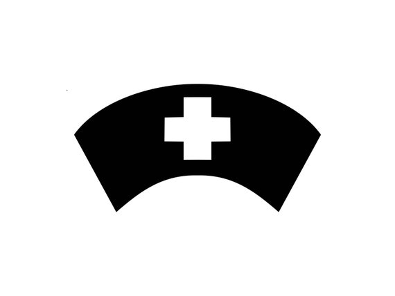 Download Nurse Svg Nurse Hat Svg Nurse Nursing Hat Svg Medical Svg ...