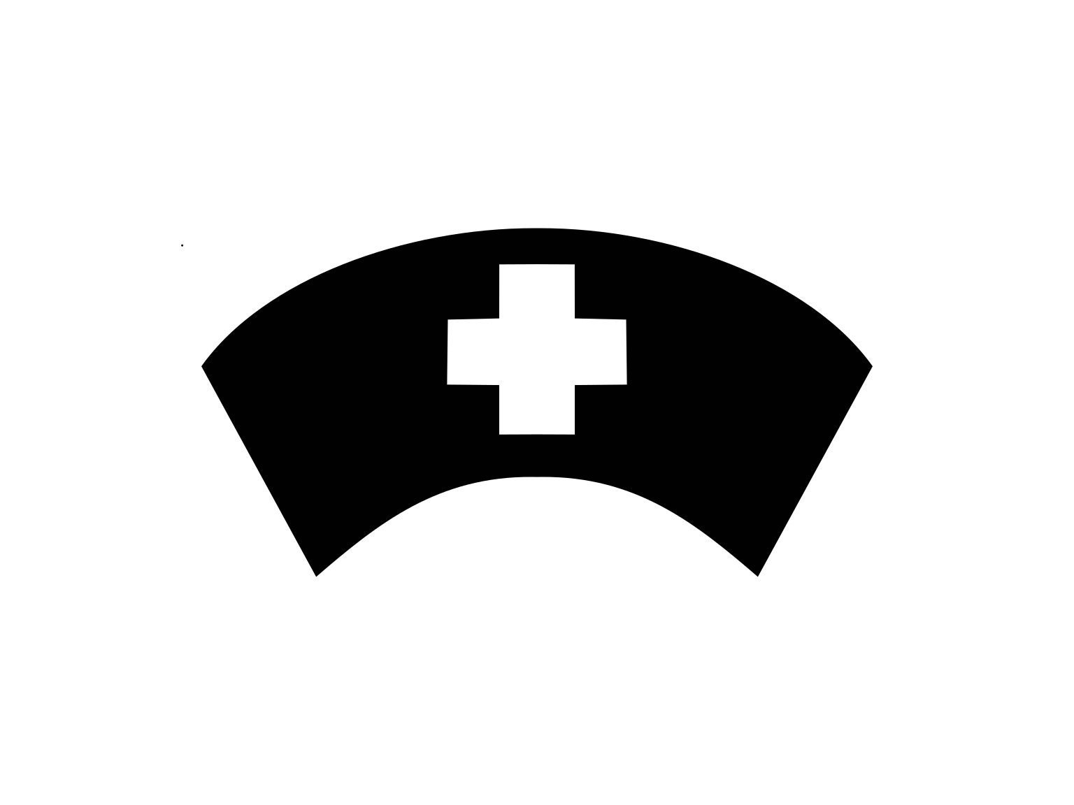 Nurse Hat Svg Nurse Svg Nurse Hat Svg for Cricut Nurse Hat Svg for