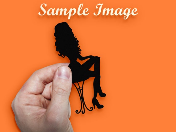 Download Lady Svg Sitting Lady Svg Silhouette Pretty Woman Svg Cutting Etsy