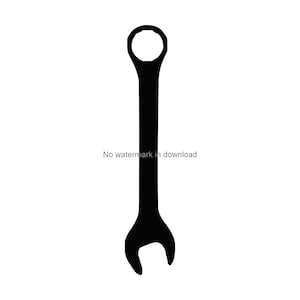 Tool Png, Wrench Clipart Svg, Tools Silhouette Files, Wrench Digital Clip Art, Wrench Svg Cut File, Wrench Eps Download