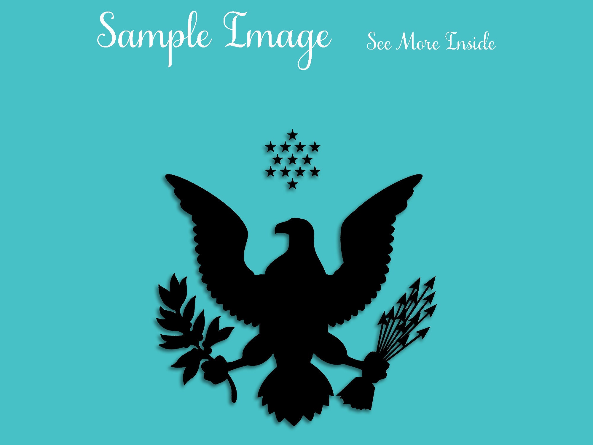 Download American Eagle Laser Svg American Eagle Svg Dxf Png American Etsy