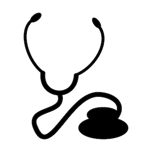 Stethoskop svg Krankenpfleger Svg Krankenpfleger Svg Stethoskop svg Plotterdatei Herz Stethoskop Silhouette DXF PNG JPG Psd