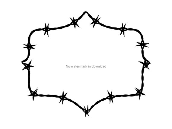 Download Barbed Wire Frame Svg Clipart Barbed Wire Frame Svg Cut ...