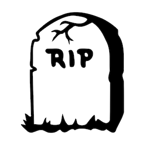 Grafsteen Svg Grafsteen Svg Silhouet Snijden Bestand Grafsteen Clipart Halloween Svg Dxf Png Art Cnc Laser Gesneden Bestand Tshirt Vector Clip Art