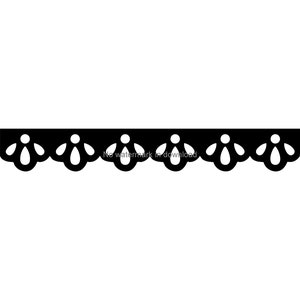 Spitze Svg, Spitze Svg, Spitze Silhouette, Plotterdatei, Scrapbook Verzierung, Hochzeit Svg, Valentine Svg, Scallop Trim Svg Dxf Png