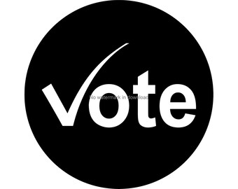Vote Sign, Clip Art Svg, Vote Sign, Cut File, Vote Sign ...