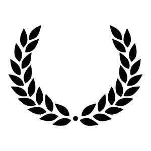 Laurel Wreath Svg Cutting File, Laurel Wreath Png, Laurel Wreath Image File, Laurel Wreath Svg File, Laurel Wreath Svg Files For Silhouette