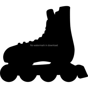Roller Skate SVG Clipart: Skating Vector Image (Digital Download)