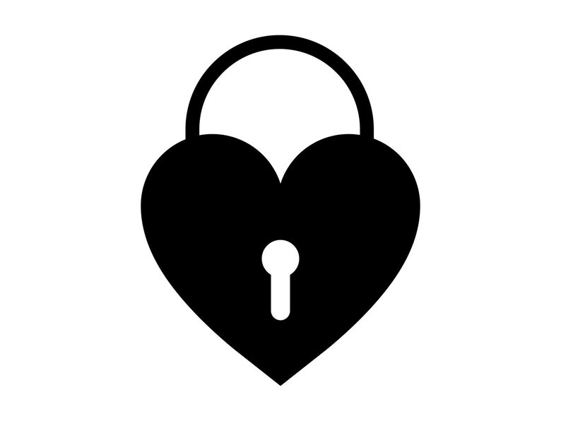 Free Free Heart Lock Svg 68 SVG PNG EPS DXF File