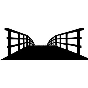 Bridge Cutting Cut File, Bridge Clipart, Bridge Svg Vector, Bridge Png, Bridge Cutting Clipart, Bridge Cut Files
