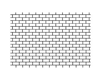 Brick Svg brick pattern Svg brick Clipart Brick Design Svg Dxf Svg Files Brick Vector Cut File Cut Files Brick Dxf Vector